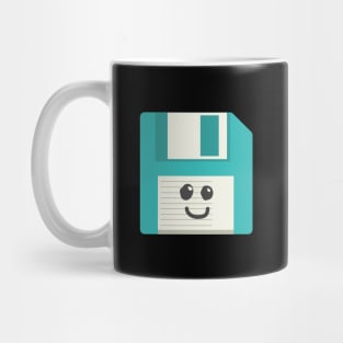 Floppy Disk | Cute Vintage and Retro Computer | Gift ideas Mug